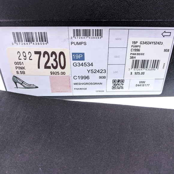 SOLD💔 Chanel💕SS19 Mesh Camellia Chantilly pumps - Picture 8 of 9